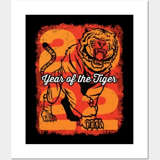 Year of the Tiger 2022 Posters and Art